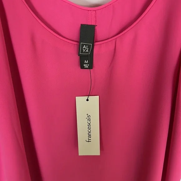 NWT Francesca’s Ayla Double Layer Shift Dress. - Picture 7 of 11